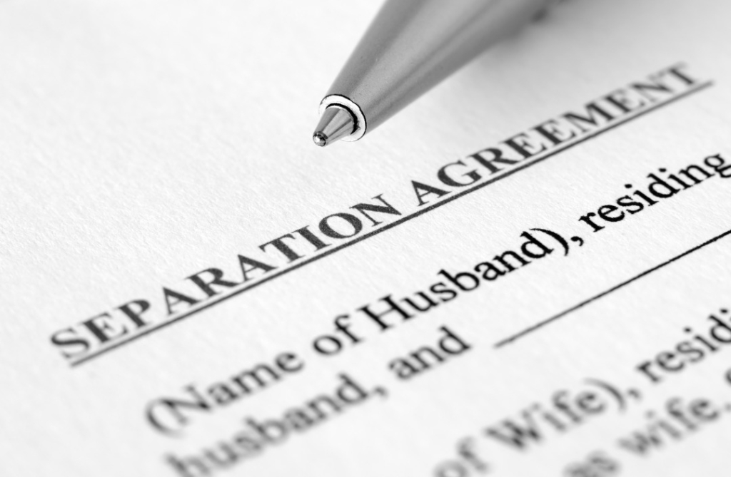 separation agreement attorney